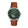 Reloj Townsman automático con correa de cuero marrón Reloj Townsman automático con correa de cuero marrón