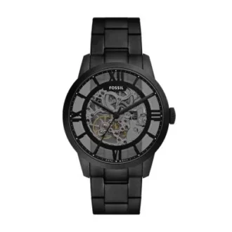 Reloj Townsman automático de acero inoxidable negro