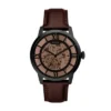 Reloj Townsman automático de cuero marrón oscuro Reloj Townsman automático de cuero marrón oscuro