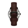 Reloj Townsman automático de cuero marrón oscuro Reloj Townsman automático de cuero marrón oscuro