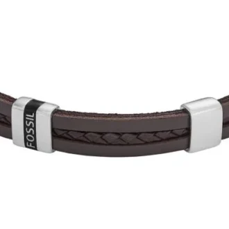 Townsman Leather Essentials Pulsera de correa de cuero marrón